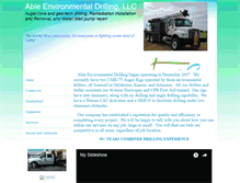 Tablet Screenshot of abledrilling.com